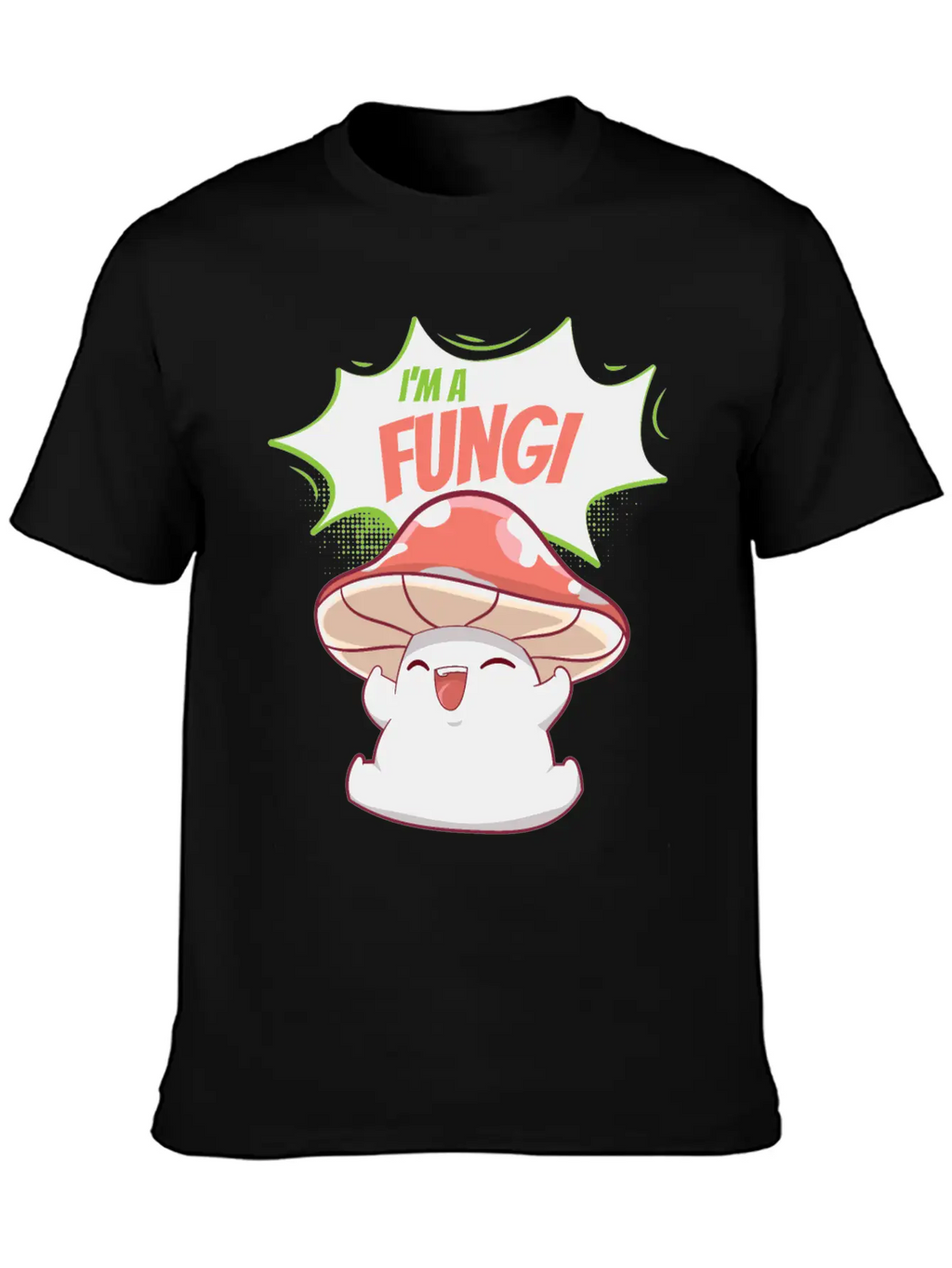 Fungi Mushroom Stylish Everyday T-Shirt – Unisex Basic Cotton Tee