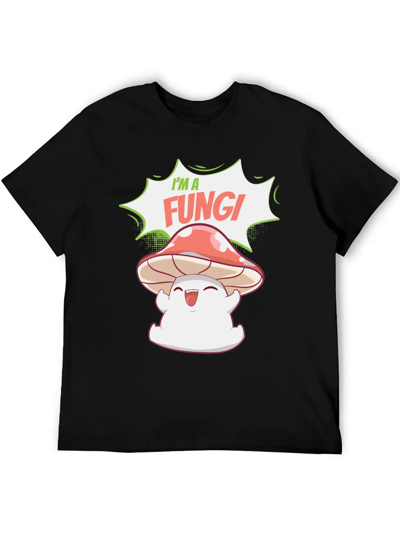 Fungi Mushroom Stylish Everyday T-Shirt – Unisex Basic Cotton Tee