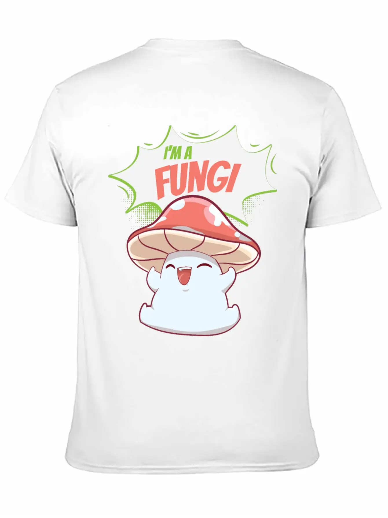 Fungi Mushroom Stylish Everyday T-Shirt – Unisex Basic Cotton Tee