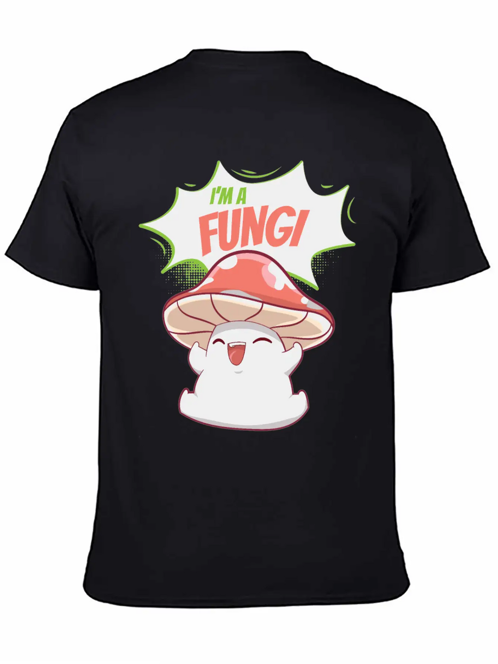 Fungi Mushroom Stylish Everyday T-Shirt – Unisex Basic Cotton Tee