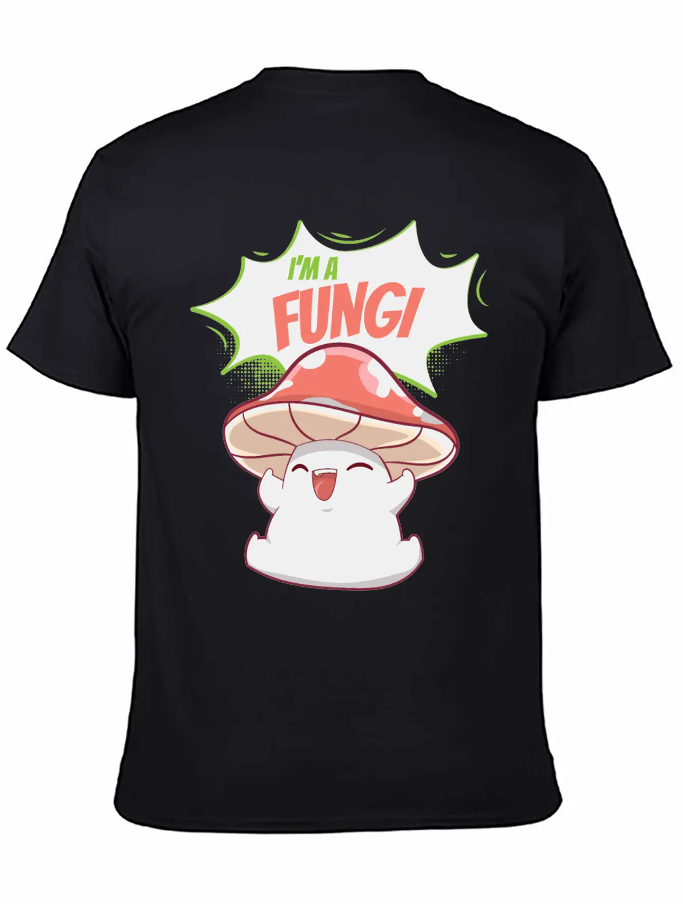 Fungi Mushroom Stylish Everyday T-Shirt – Unisex Basic Cotton Tee