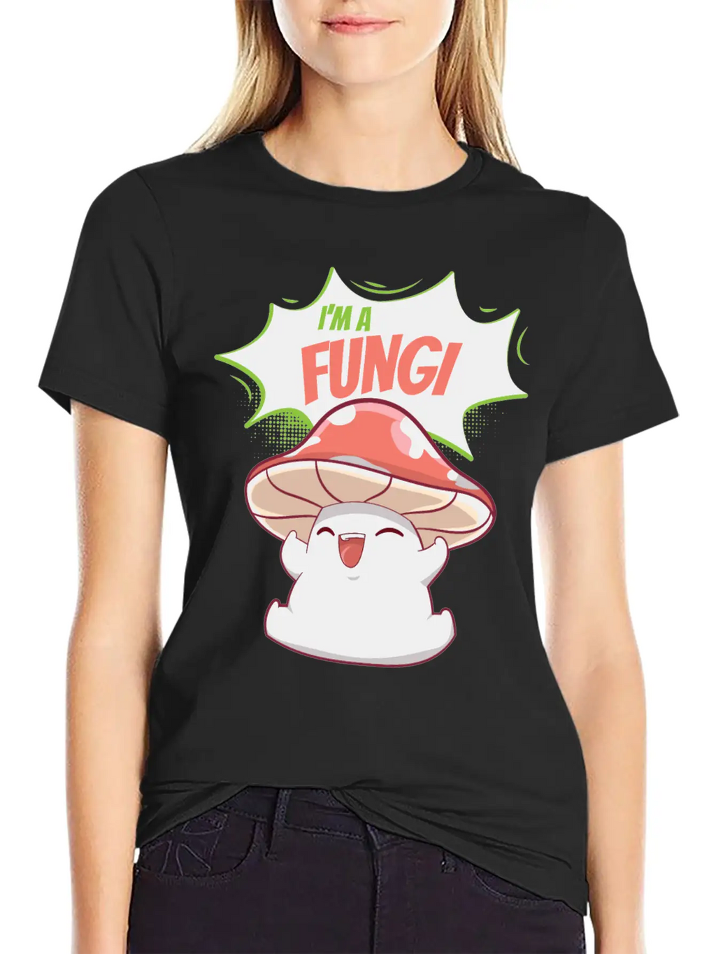 Fungi Mushroom Stylish Everyday T-Shirt – Unisex Basic Cotton Tee