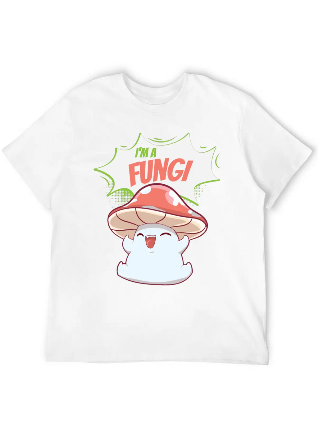 Fungi Mushroom Stylish Everyday T-Shirt – Unisex Basic Cotton Tee
