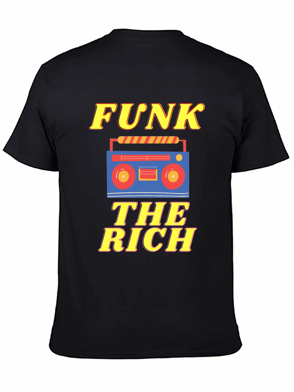 FUNK THE RICH Classic Cotton Tee – Unisex Comfort For Any Season