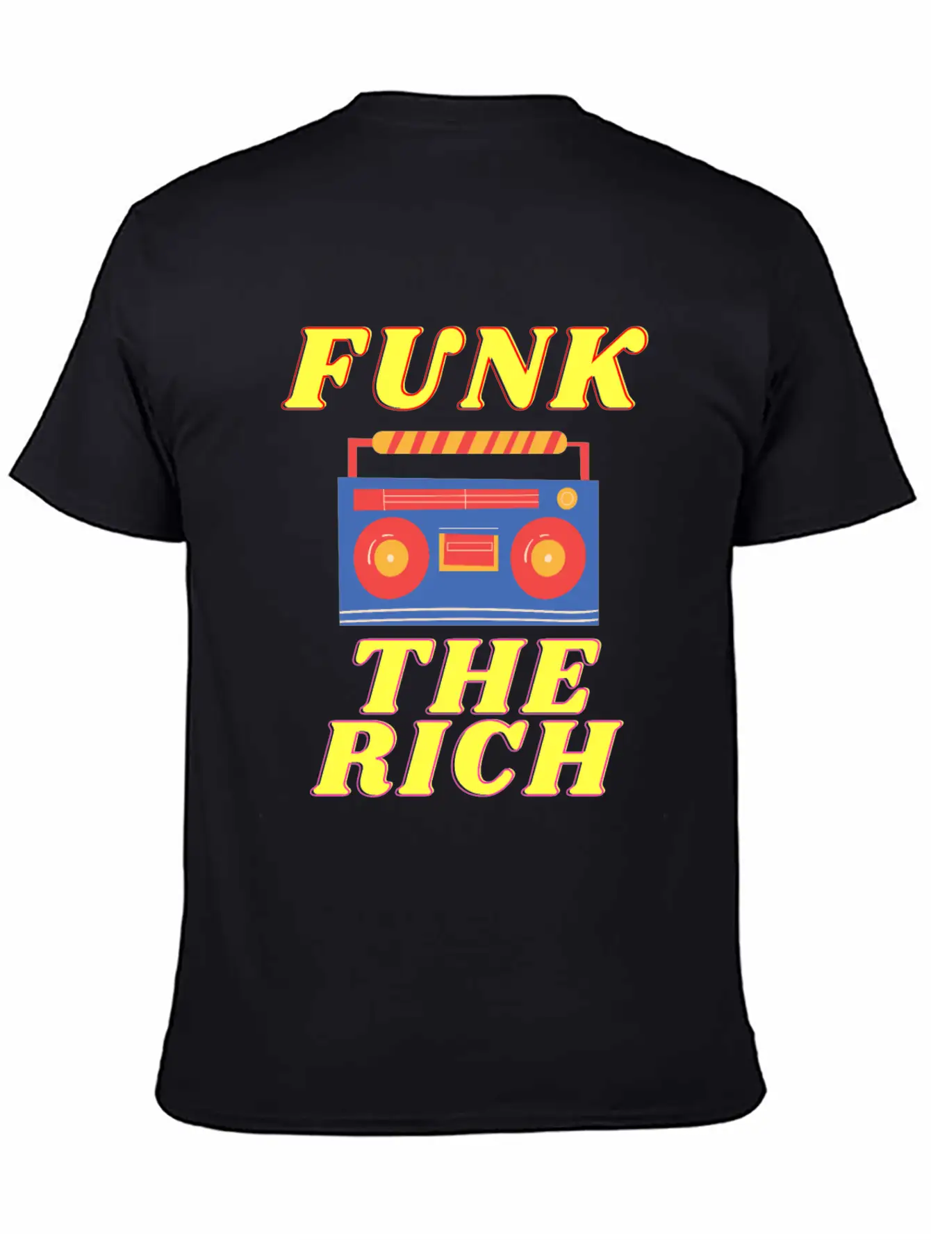 FUNK THE RICH Classic Cotton Tee – Unisex Comfort For Any Season