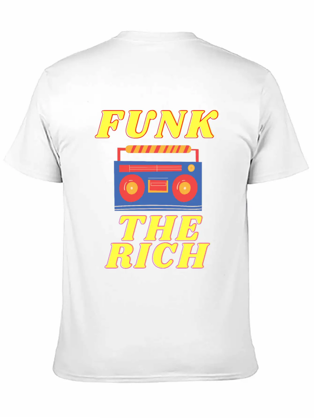 FUNK THE RICH Classic Cotton Tee – Unisex Comfort For Any Season