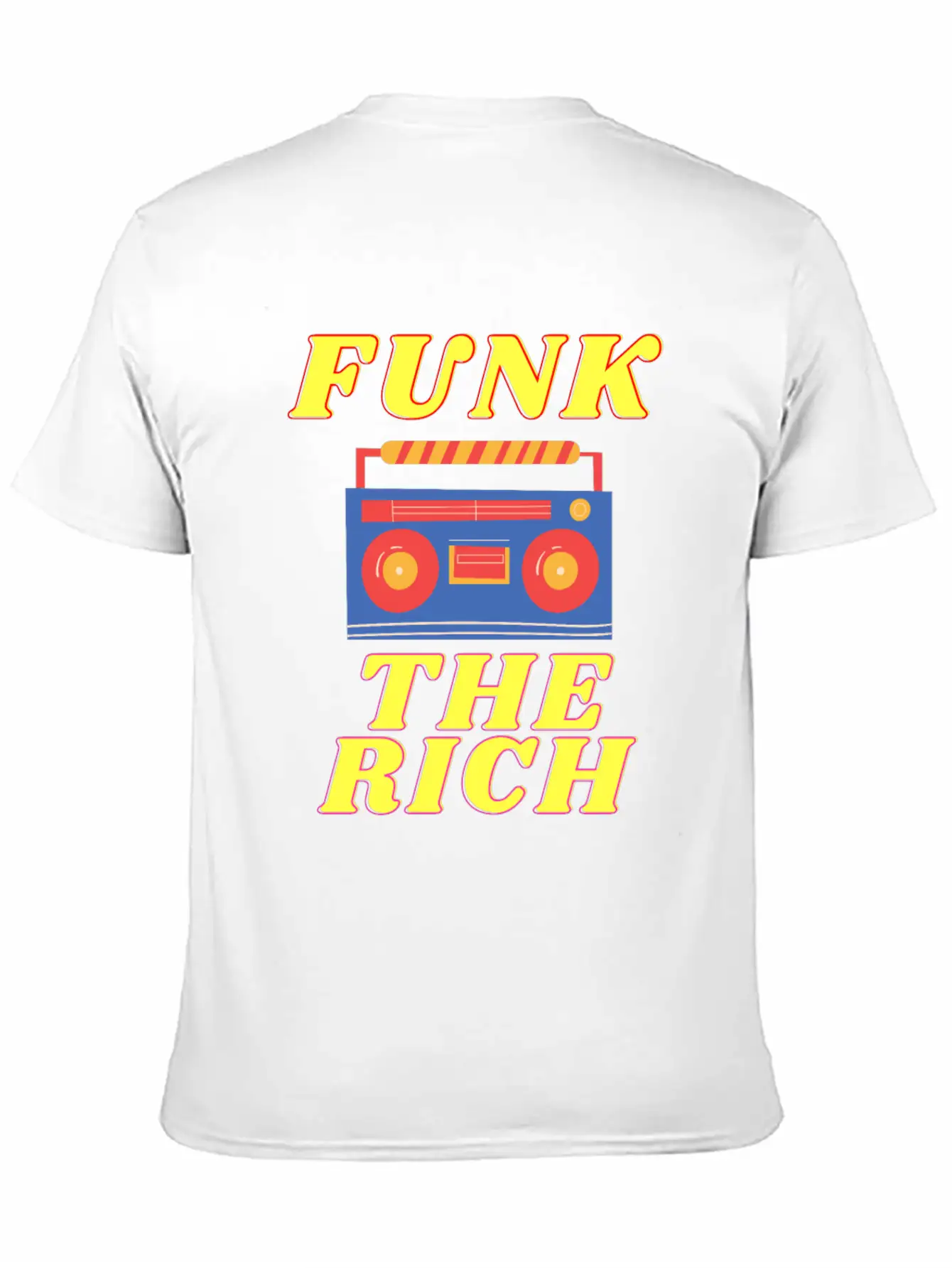 FUNK THE RICH Classic Cotton Tee – Unisex Comfort For Any Season
