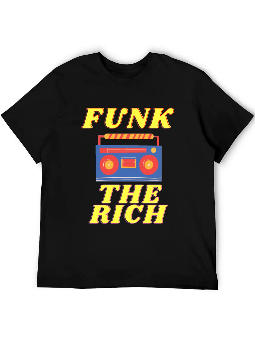 FUNK THE RICH Classic Cotton Tee – Unisex Comfort For Any Season