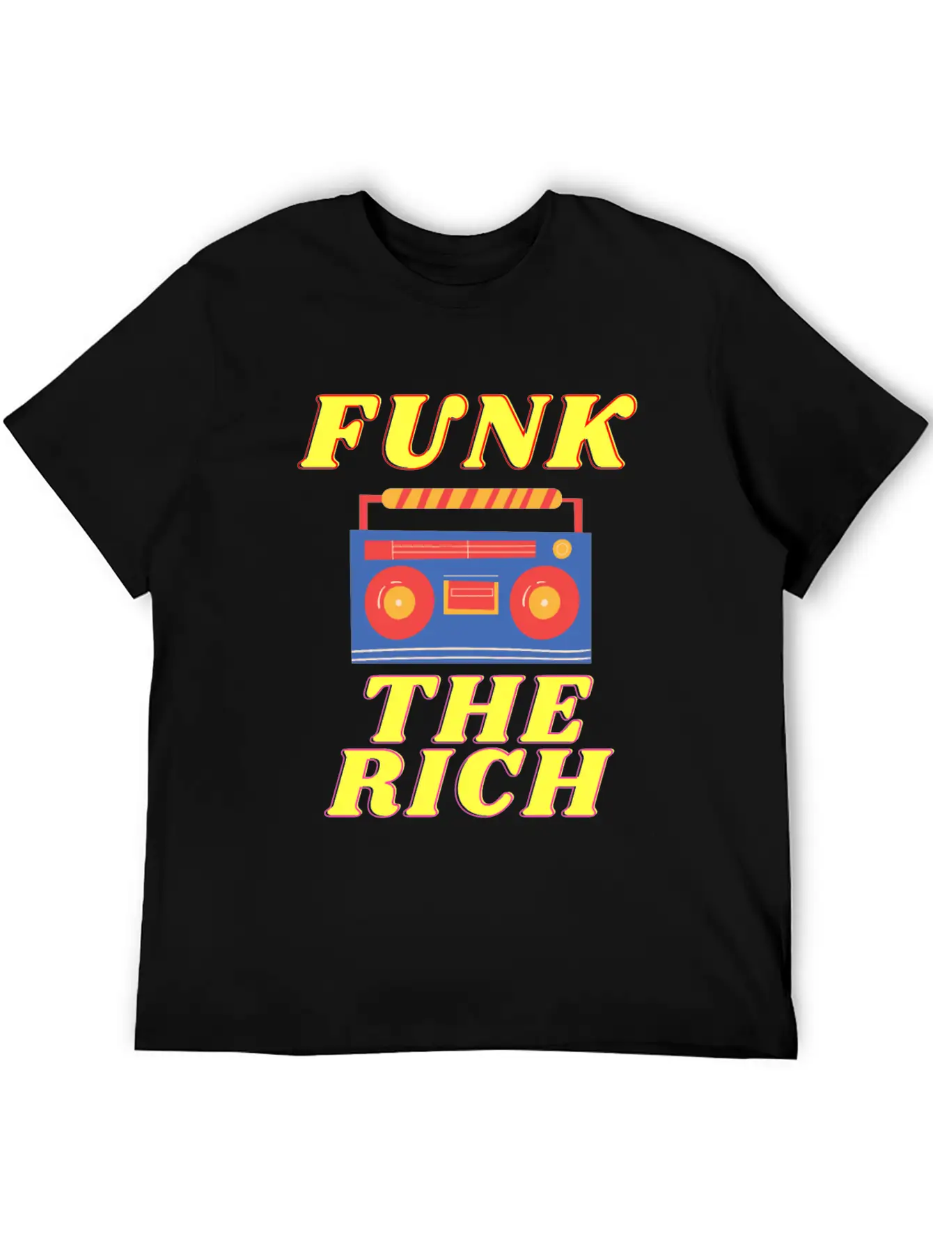 FUNK THE RICH Classic Cotton Tee – Unisex Comfort For Any Season