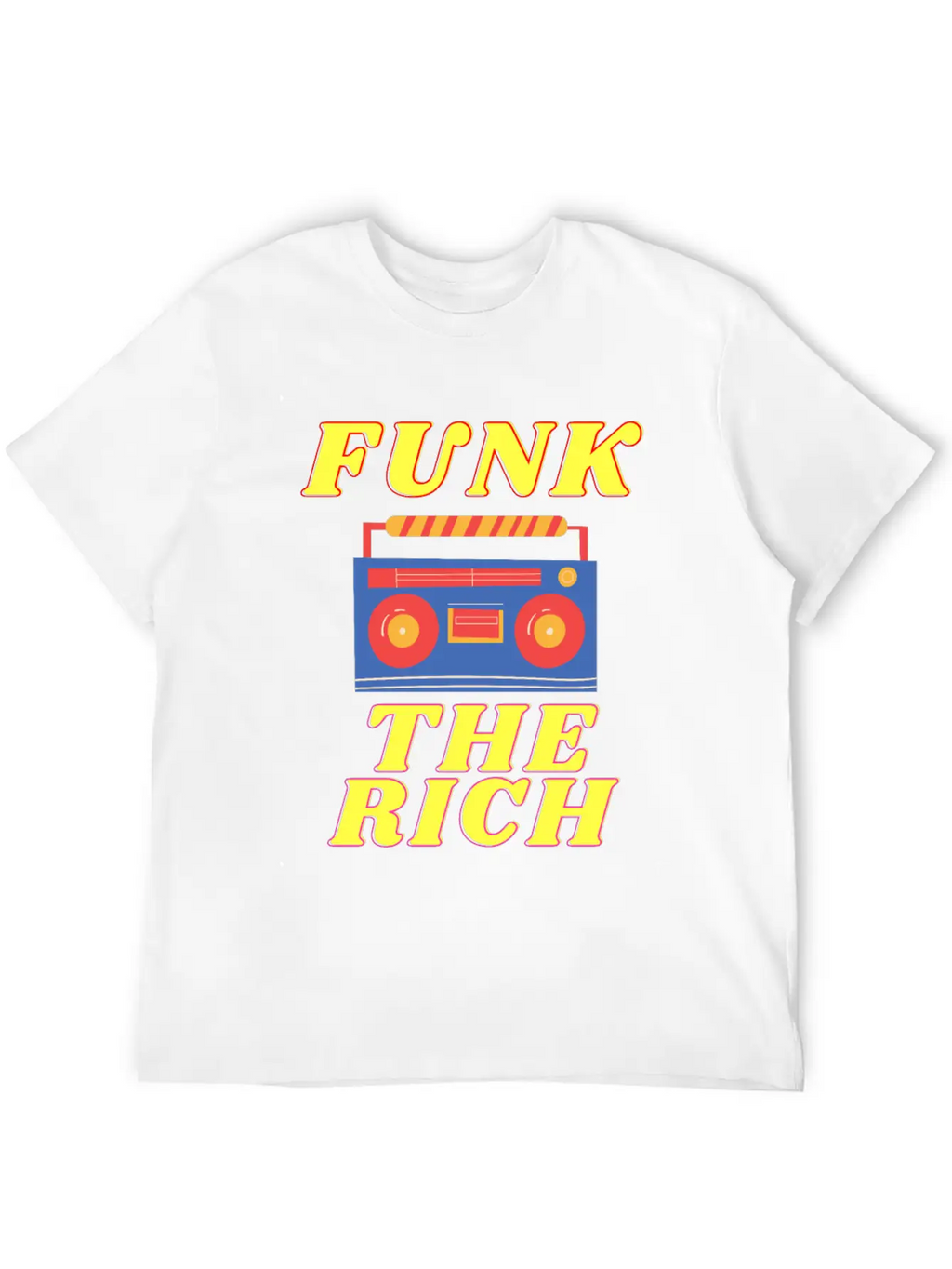 FUNK THE RICH Classic Cotton Tee – Unisex Comfort For Any Season