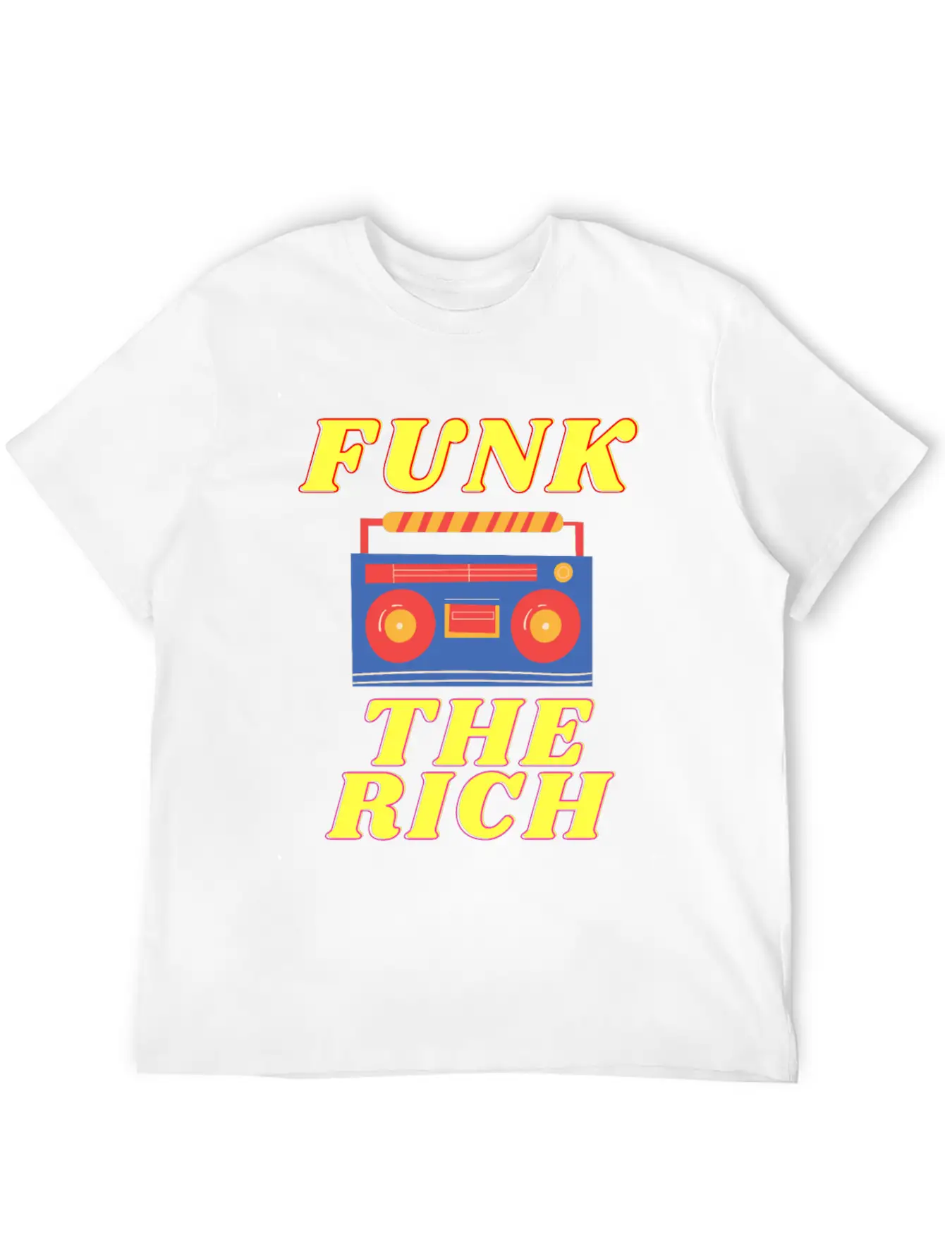 FUNK THE RICH Classic Cotton Tee – Unisex Comfort For Any Season
