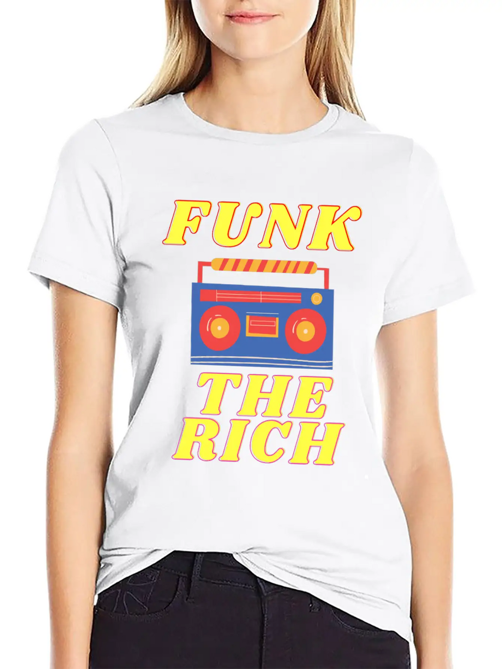 FUNK THE RICH Classic Cotton Tee – Unisex Comfort For Any Season