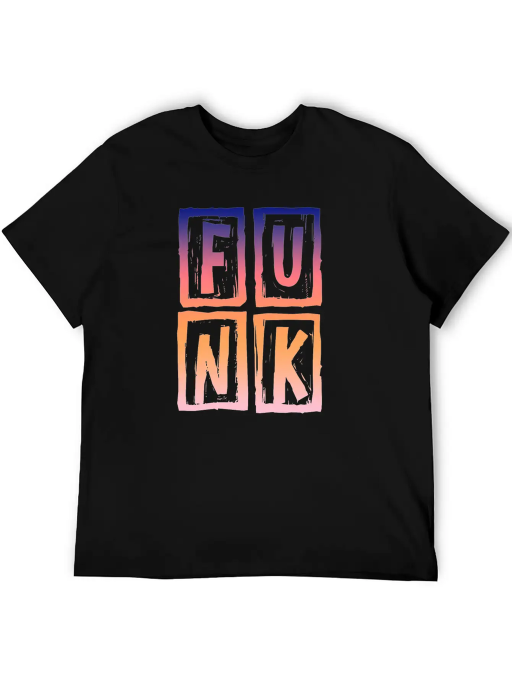 Funk Vintage Breathable Graphic T-Shirt – Perfect For Casual Days