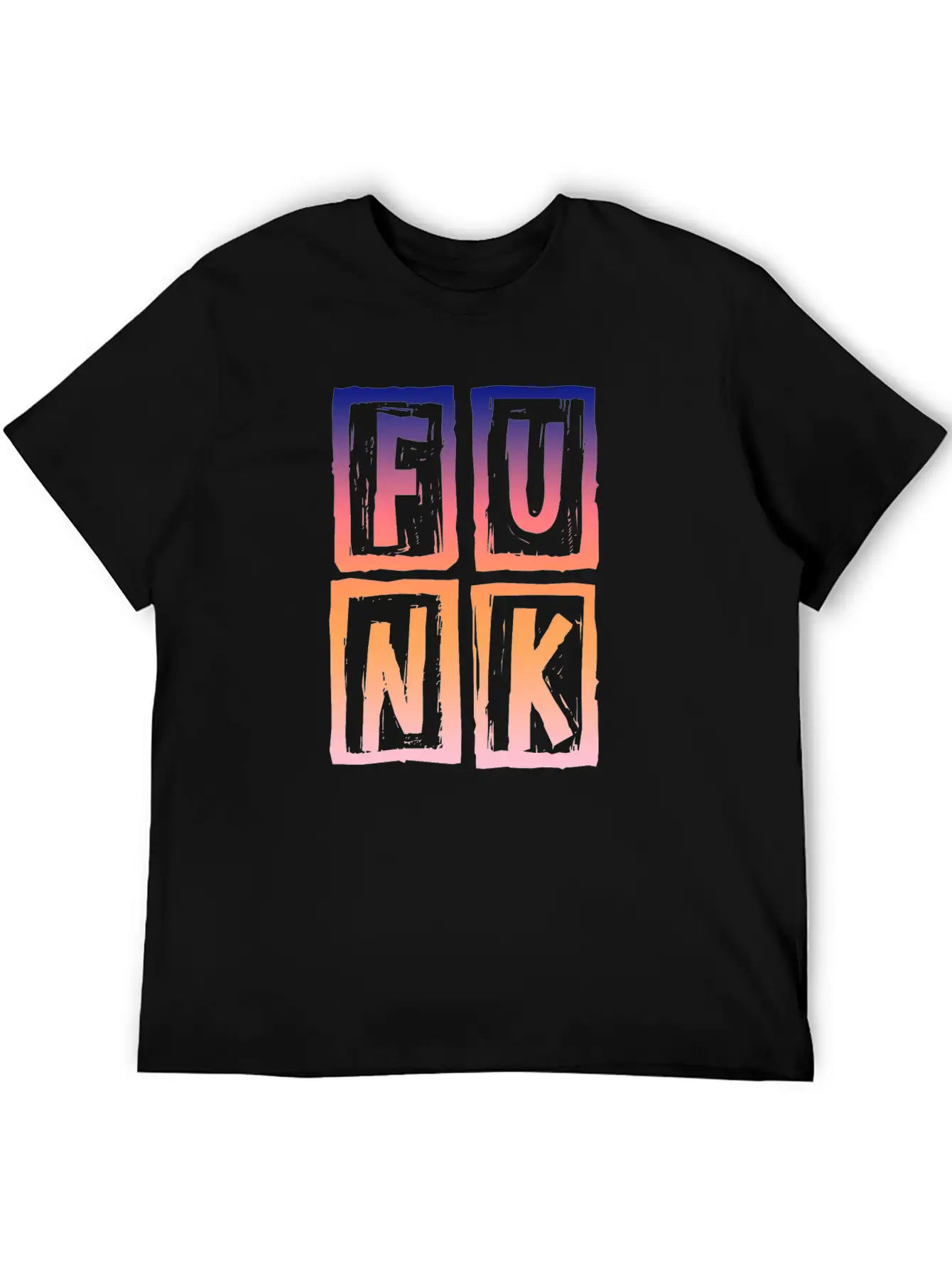 Funk Vintage Breathable Graphic T-Shirt – Perfect For Casual Days