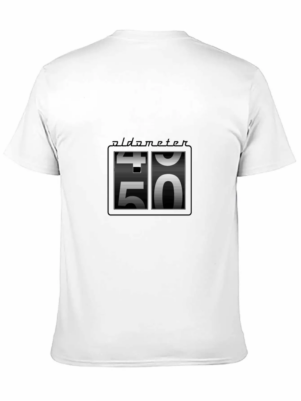Funny 50Th Birthday Gift Men Women Oldometer 4950 Modern Fit Casual T-Shirt – Clean And Versatile Design