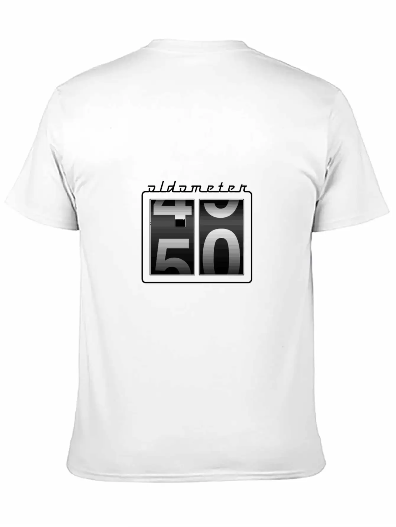 Funny 50Th Birthday Gift Men Women Oldometer 4950 Modern Fit Casual T-Shirt – Clean And Versatile Design