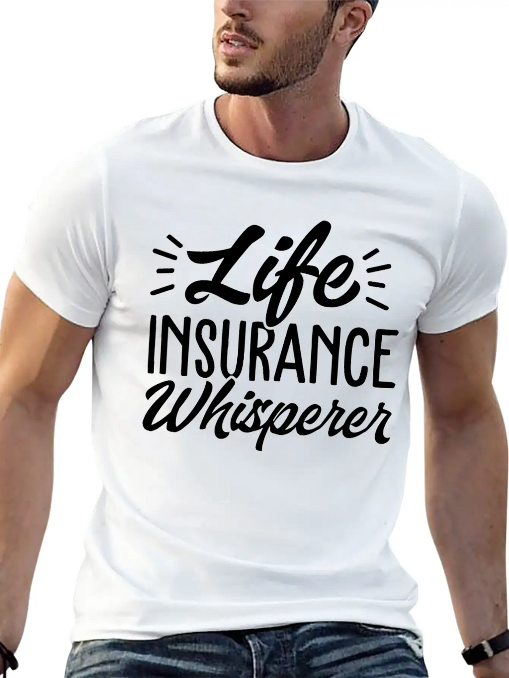 Funny Agent Broker Breathable Soft Cotton T-Shirt – Timeless Casual Look
