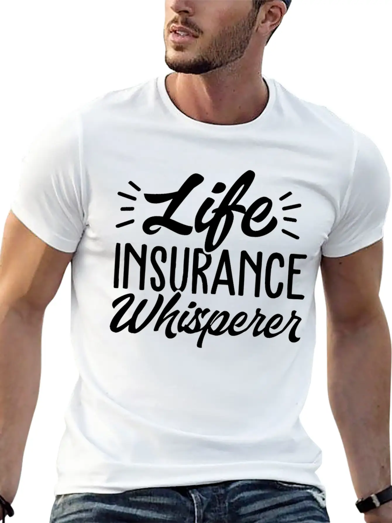 Funny Agent Broker Breathable Soft Cotton T-Shirt – Timeless Casual Look
