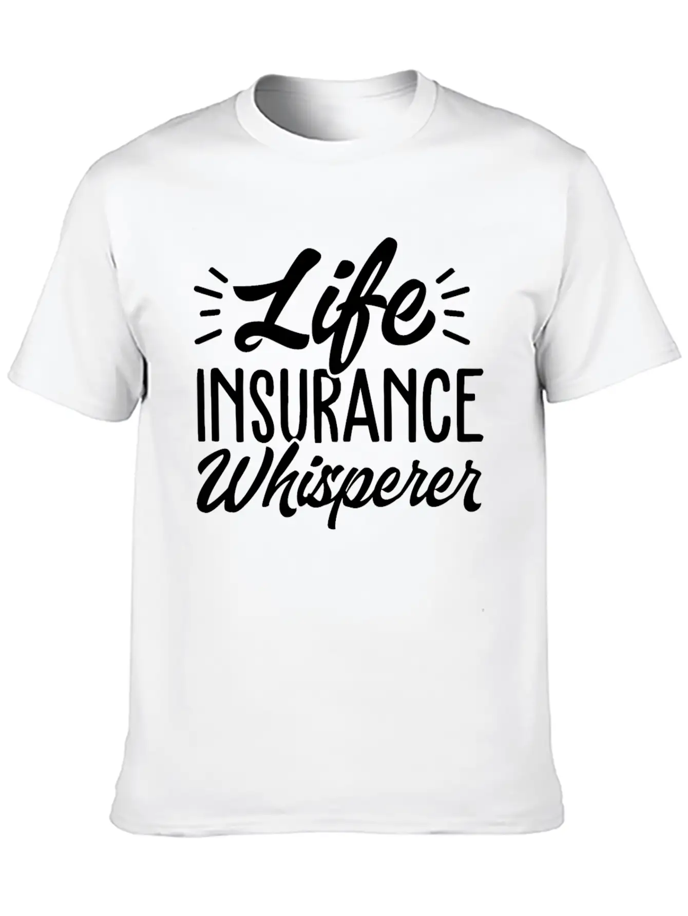 Funny Agent Broker Breathable Soft Cotton T-Shirt – Timeless Casual Look