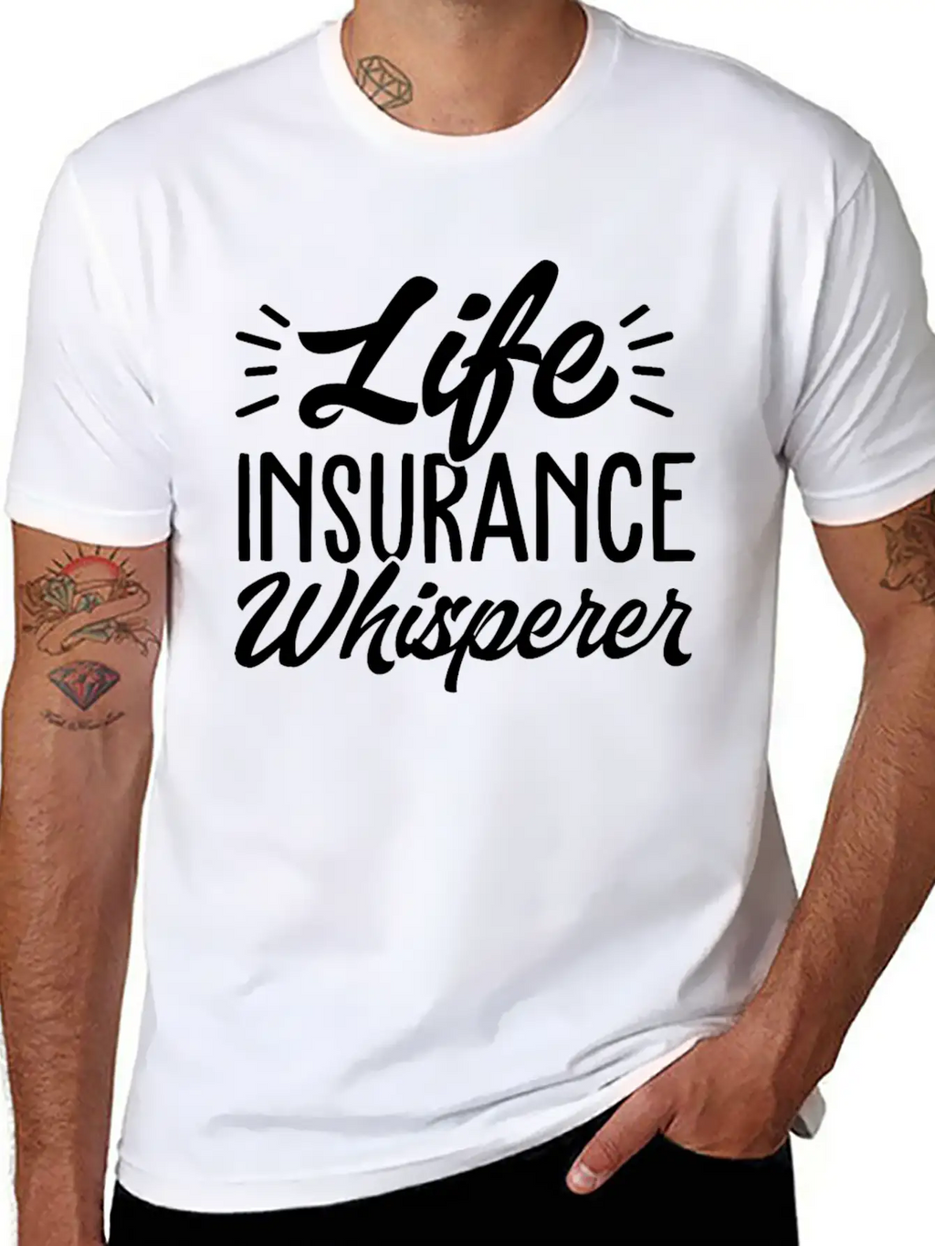 Funny Agent Broker Breathable Soft Cotton T-Shirt – Timeless Casual Look