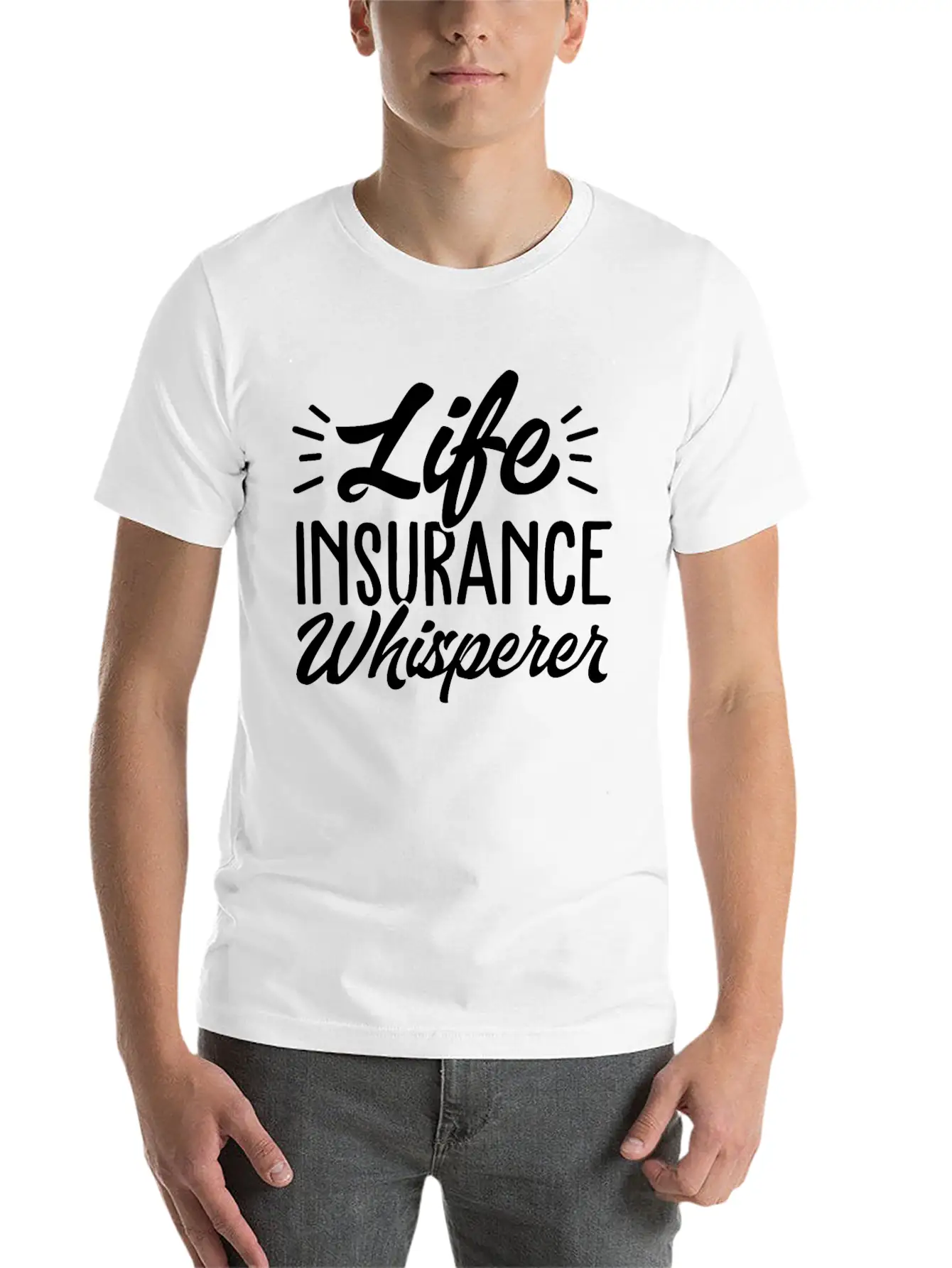 Funny Agent Broker Breathable Soft Cotton T-Shirt – Timeless Casual Look