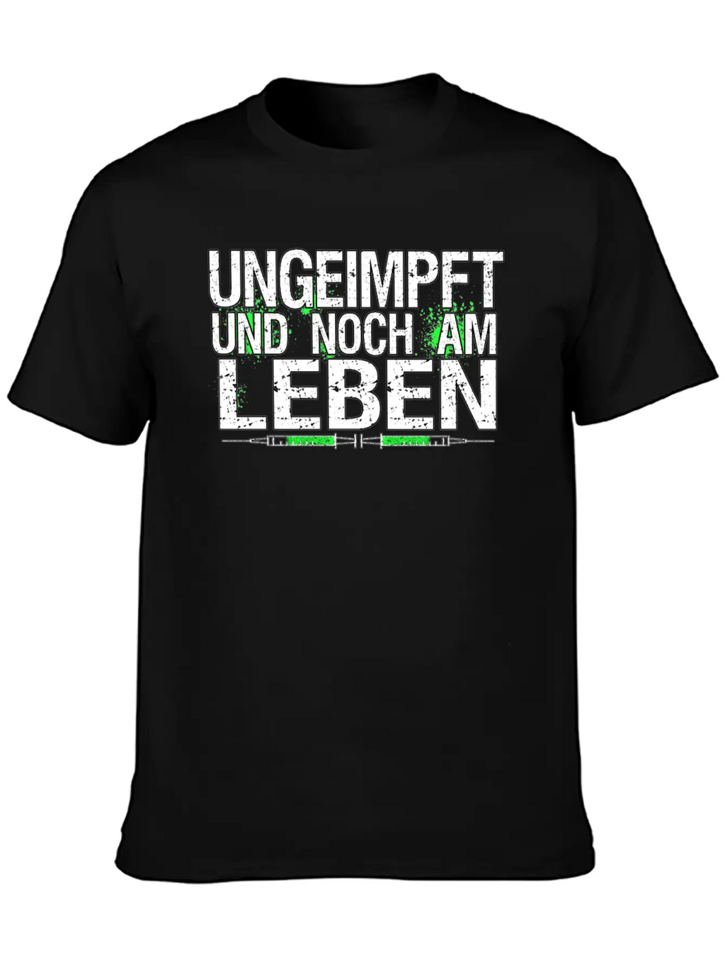 Funny Anti-vaccination Sayings Compulsory Unisex Casual T-Shirt – Clean Design For Daily Comfort