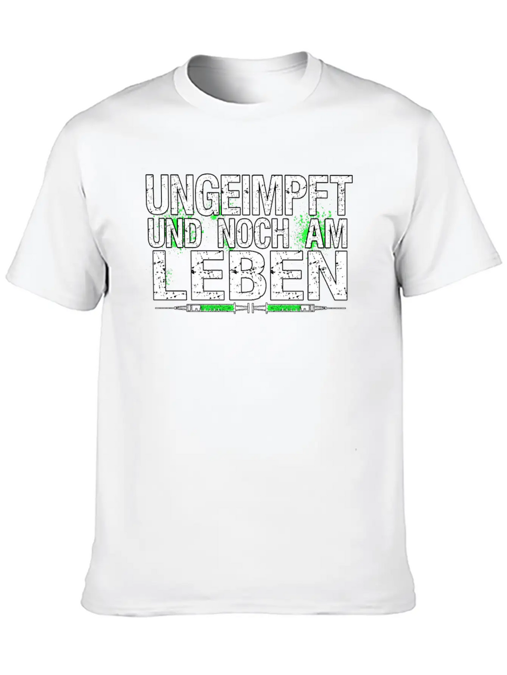 Funny Anti-vaccination Sayings Compulsory Unisex Casual T-Shirt – Clean Design For Daily Comfort