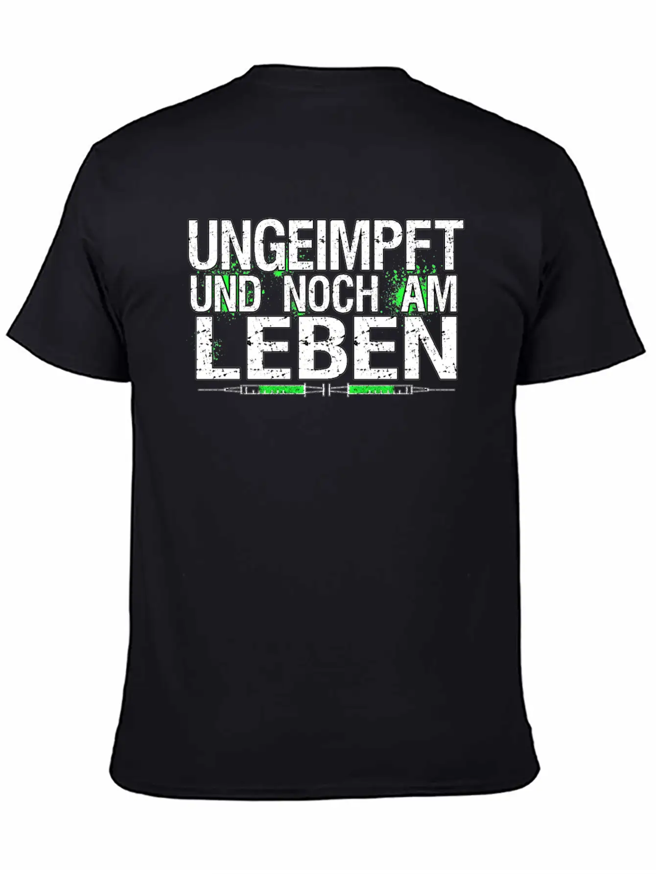 Funny Anti-vaccination Sayings Compulsory Unisex Casual T-Shirt – Clean Design For Daily Comfort