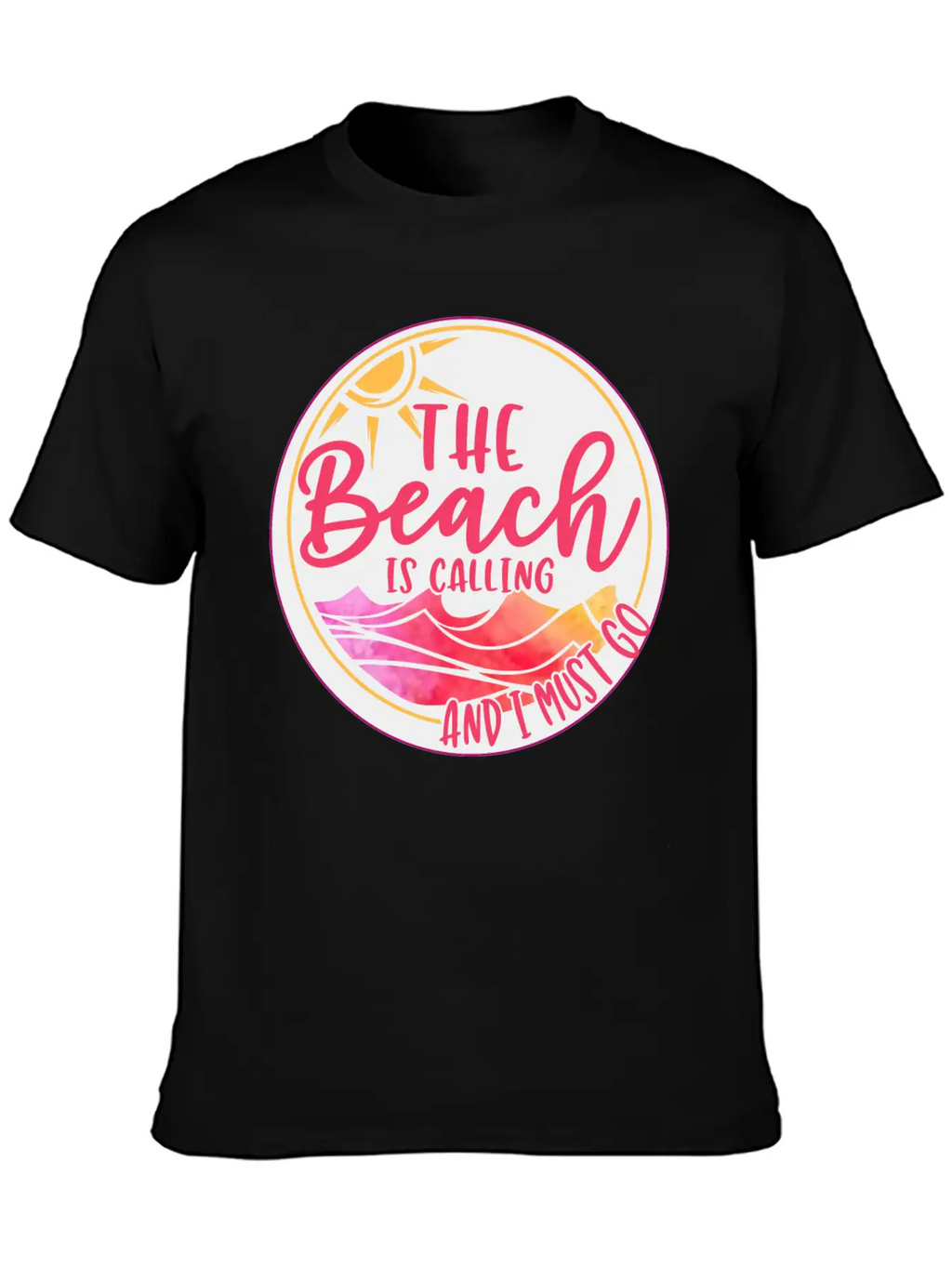 Funny Beach Is Calling Summer Quote Classic Cotton Tee – Unisex Comfort For Any Season