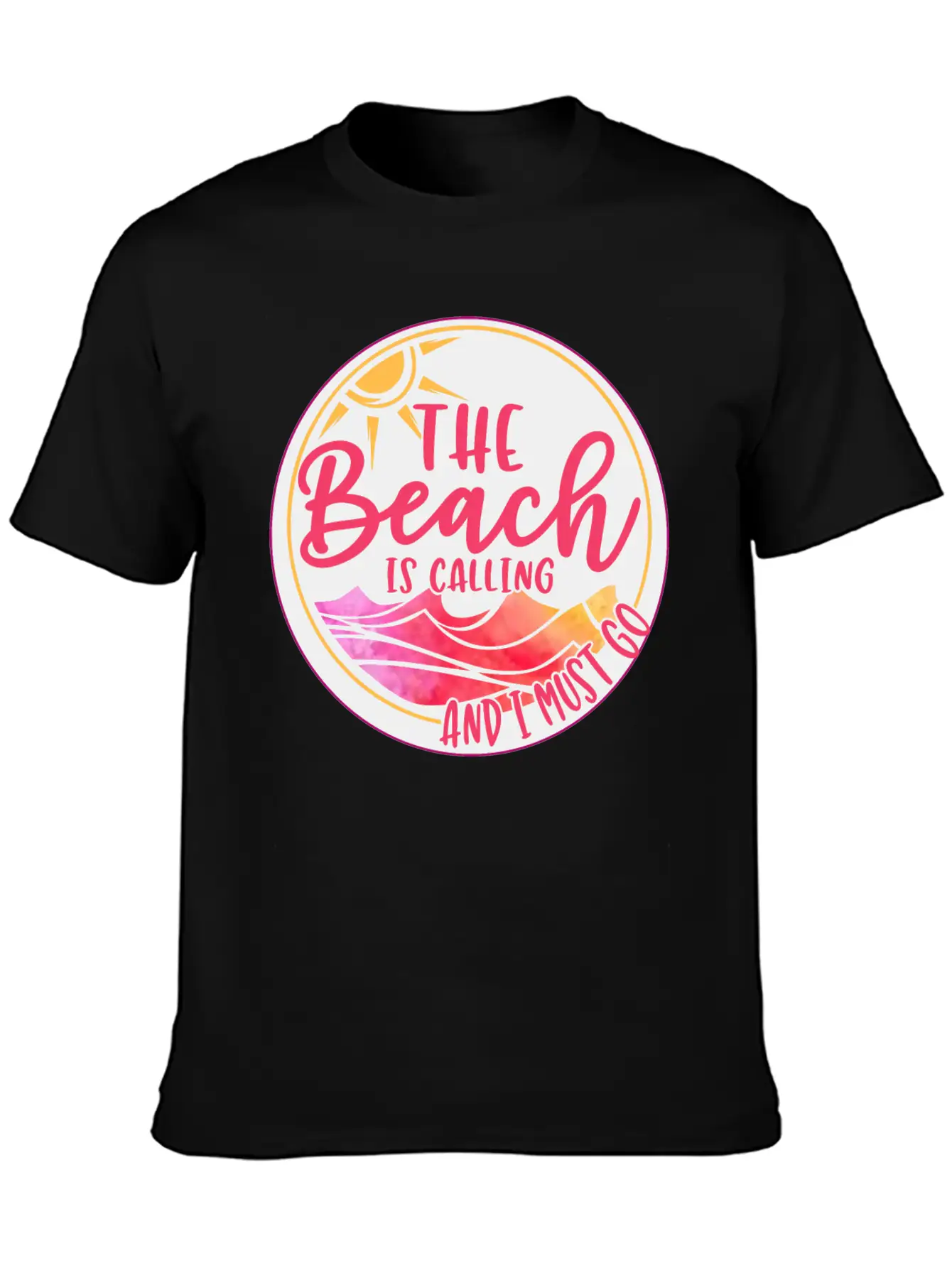 Funny Beach Is Calling Summer Quote Classic Cotton Tee – Unisex Comfort For Any Season
