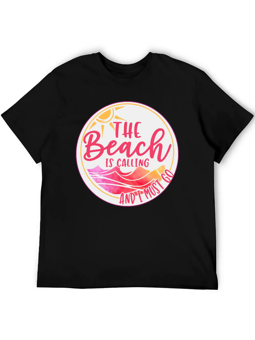 Funny Beach Is Calling Summer Quote Classic Cotton Tee – Unisex Comfort For Any Season
