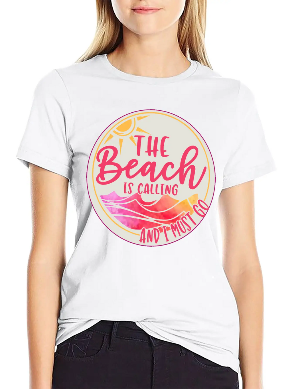 Funny Beach Is Calling Summer Quote Classic Cotton Tee – Unisex Comfort For Any Season