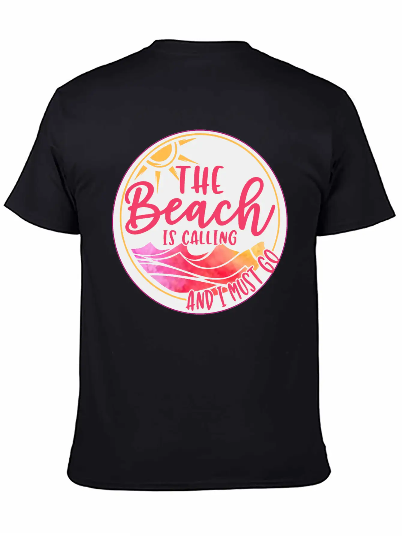 Funny Beach Is Calling Summer Quote Classic Cotton Tee – Unisex Comfort For Any Season
