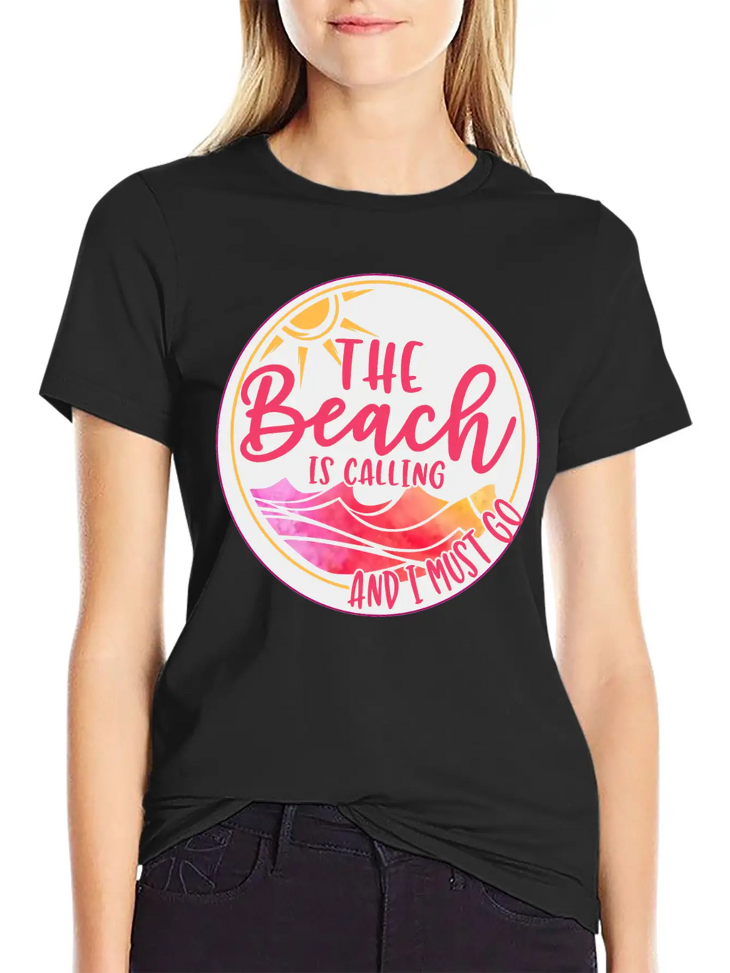 Funny Beach Is Calling Summer Quote Classic Cotton Tee – Unisex Comfort For Any Season