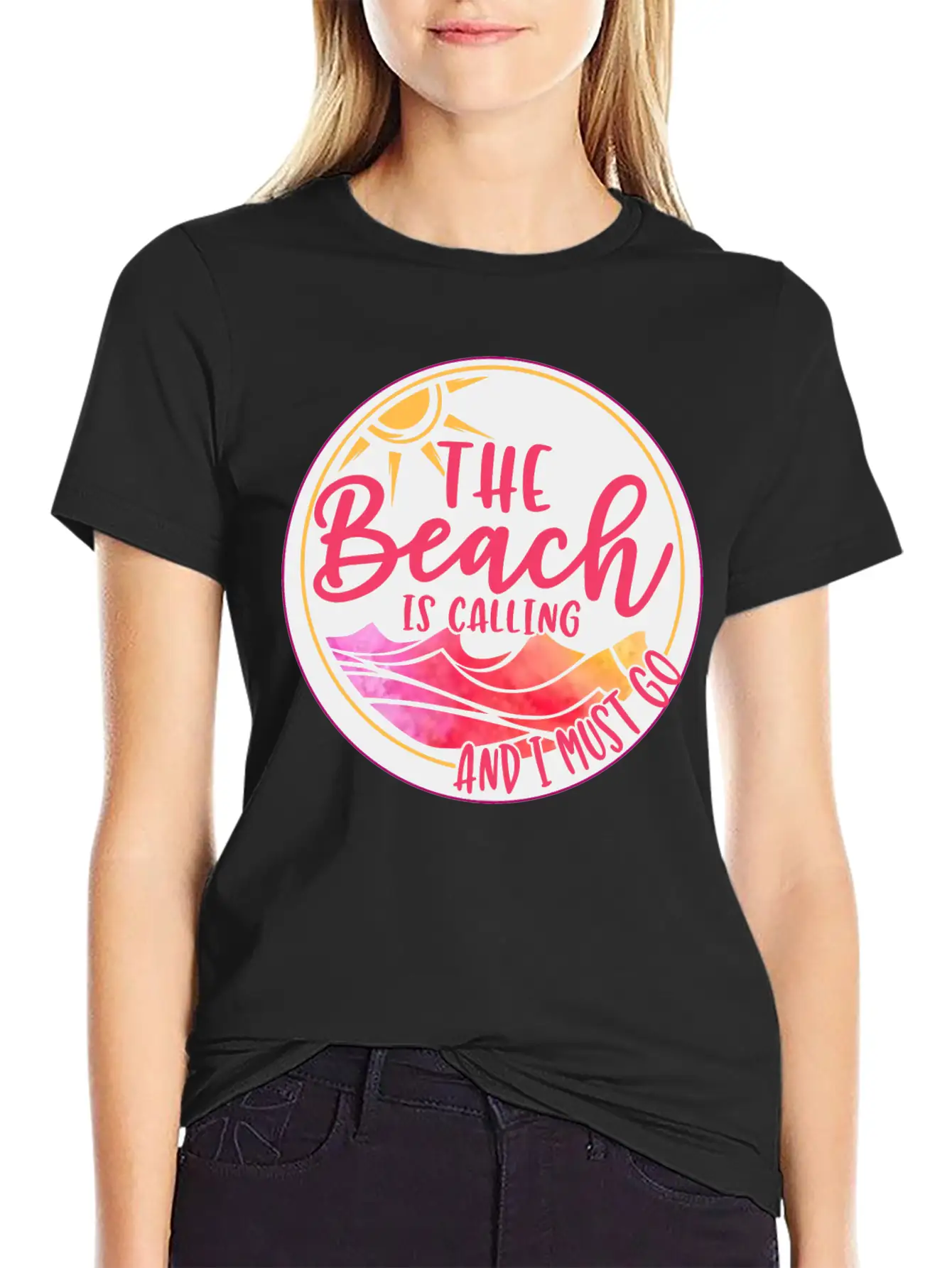 Funny Beach Is Calling Summer Quote Classic Cotton Tee – Unisex Comfort For Any Season
