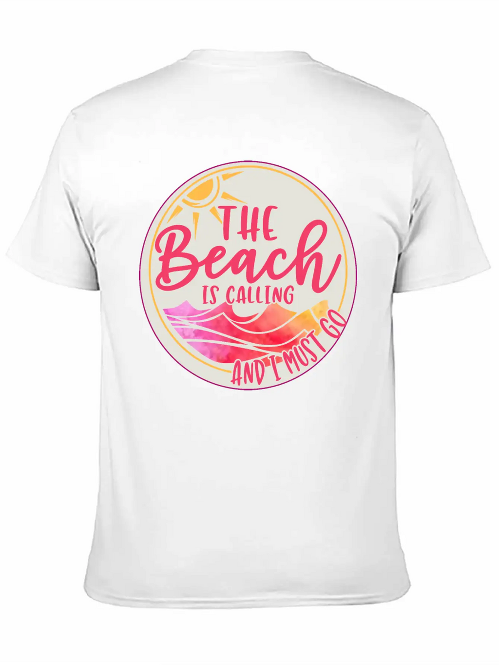 Funny Beach Is Calling Summer Quote Classic Cotton Tee – Unisex Comfort For Any Season