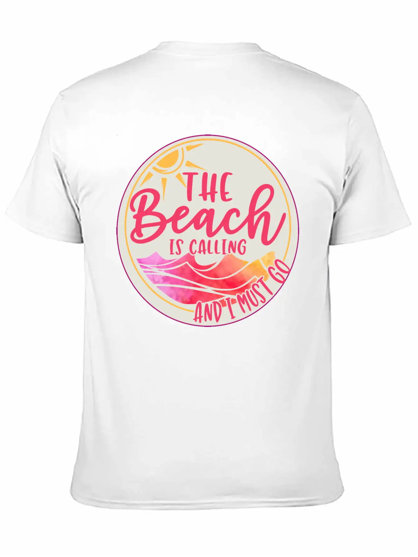 Funny Beach Is Calling Summer Quote Classic Cotton Tee – Unisex Comfort For Any Season