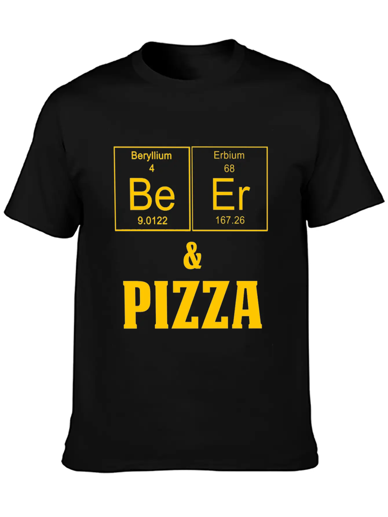 Funny Beer And PIzza Teachers Assistant Design Essential Cotton Tee For Daily Outfits – Unisex Style