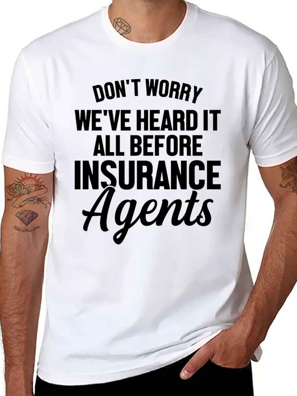 Funny Broker Modern Fit Casual T-Shirt – Clean And Versatile Design