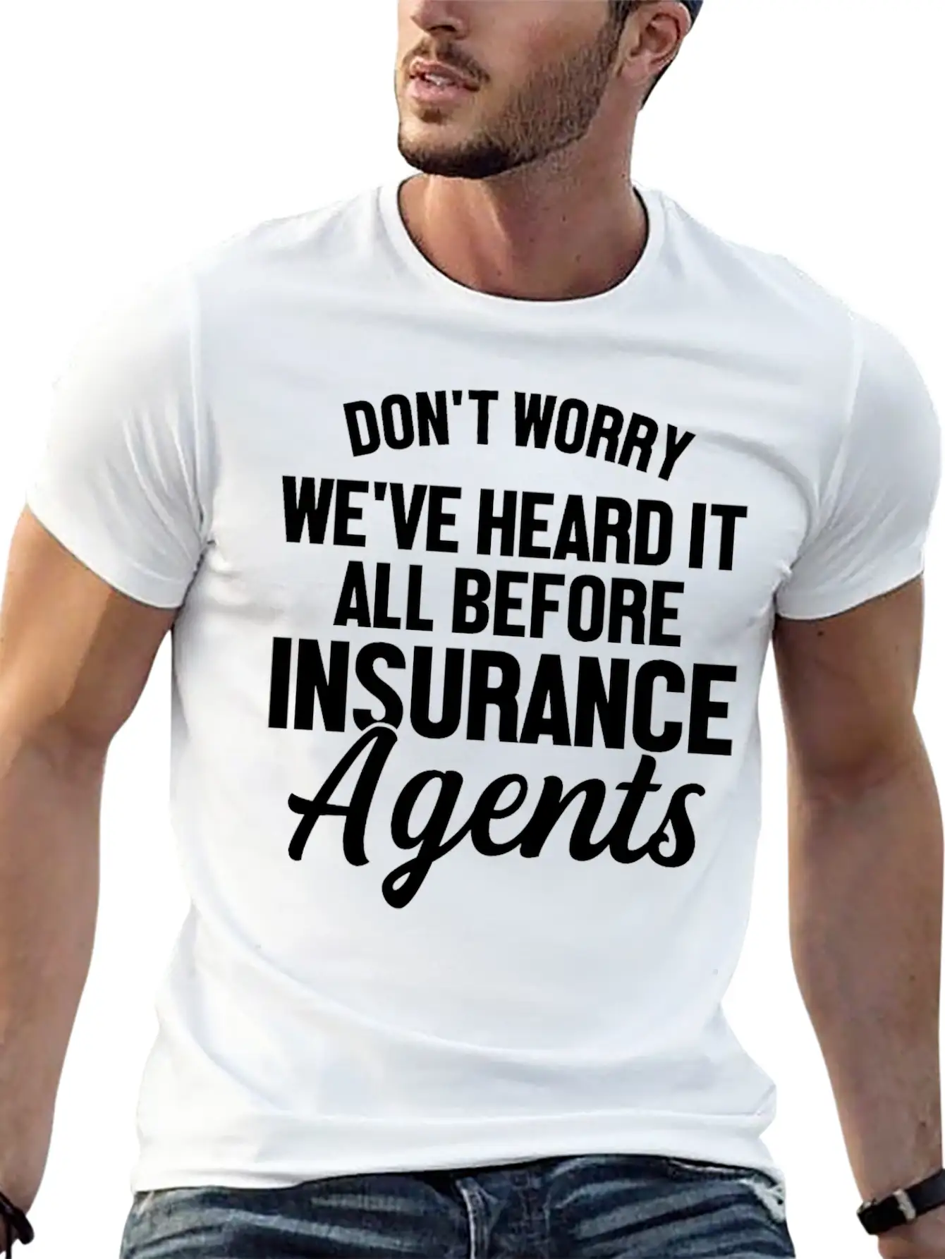 Funny Broker Modern Fit Casual T-Shirt – Clean And Versatile Design