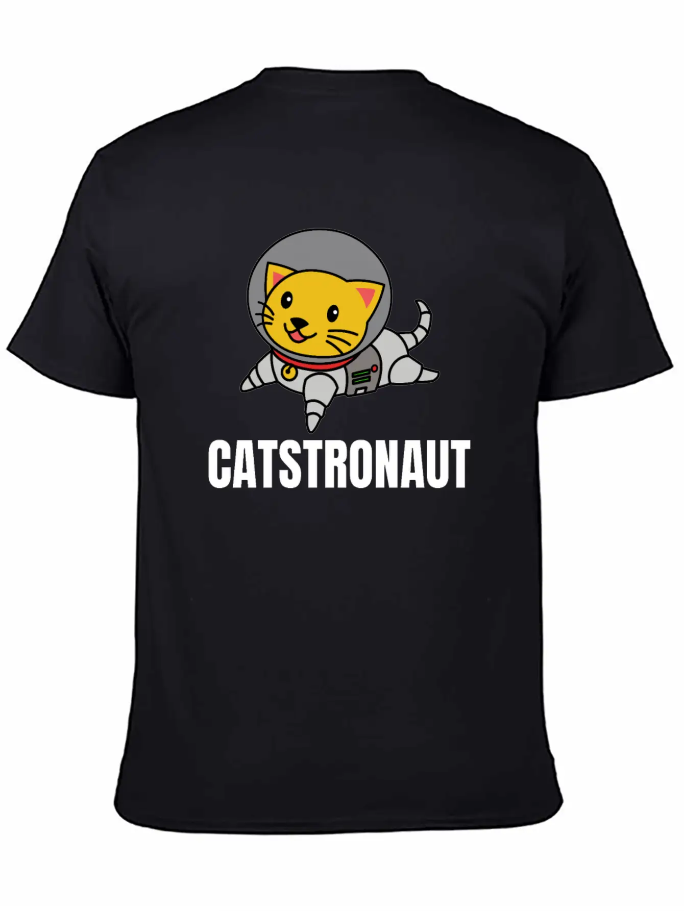 Funny Cat Astronaut Catstronaut Space Cat Design Classic Cotton Tee – Unisex Comfort For Any Season