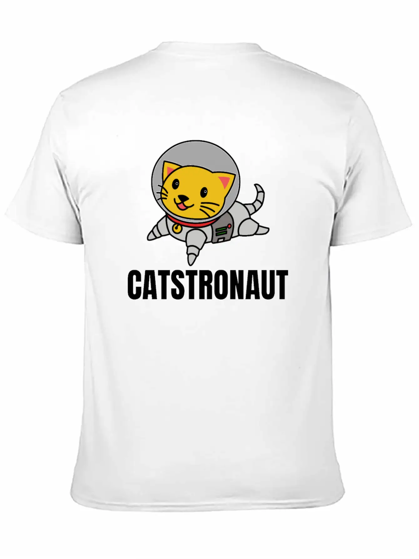 Funny Cat Astronaut Catstronaut Space Cat Design Classic Cotton Tee – Unisex Comfort For Any Season