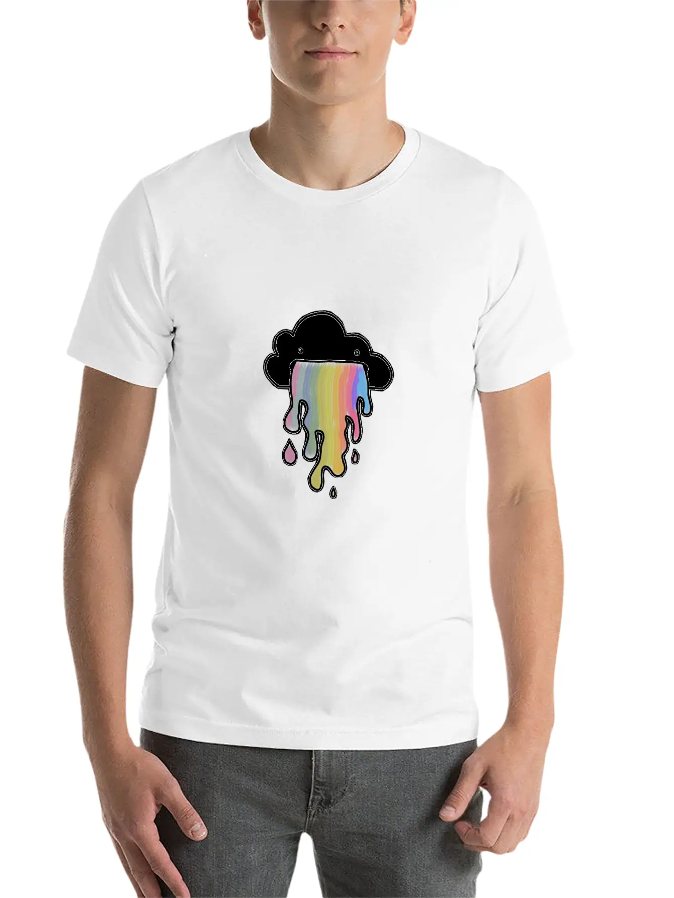 Funny Cloud Stylish Everyday T-Shirt – Unisex Basic Cotton Tee