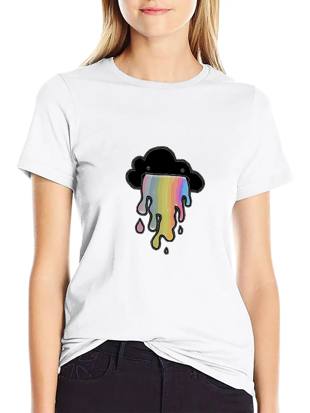 Funny Cloud Stylish Everyday T-Shirt – Unisex Basic Cotton Tee