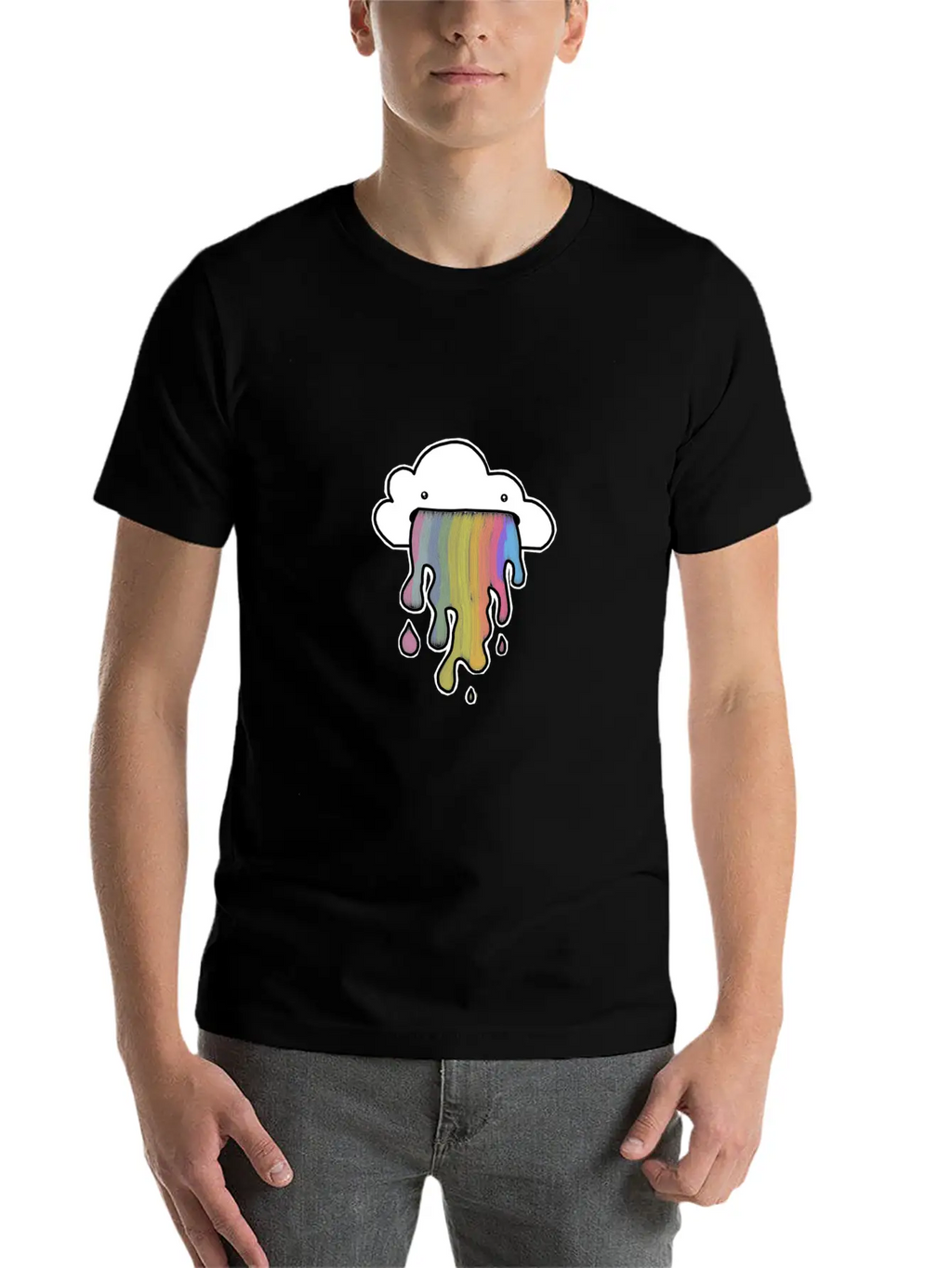 Funny Cloud Stylish Everyday T-Shirt – Unisex Basic Cotton Tee