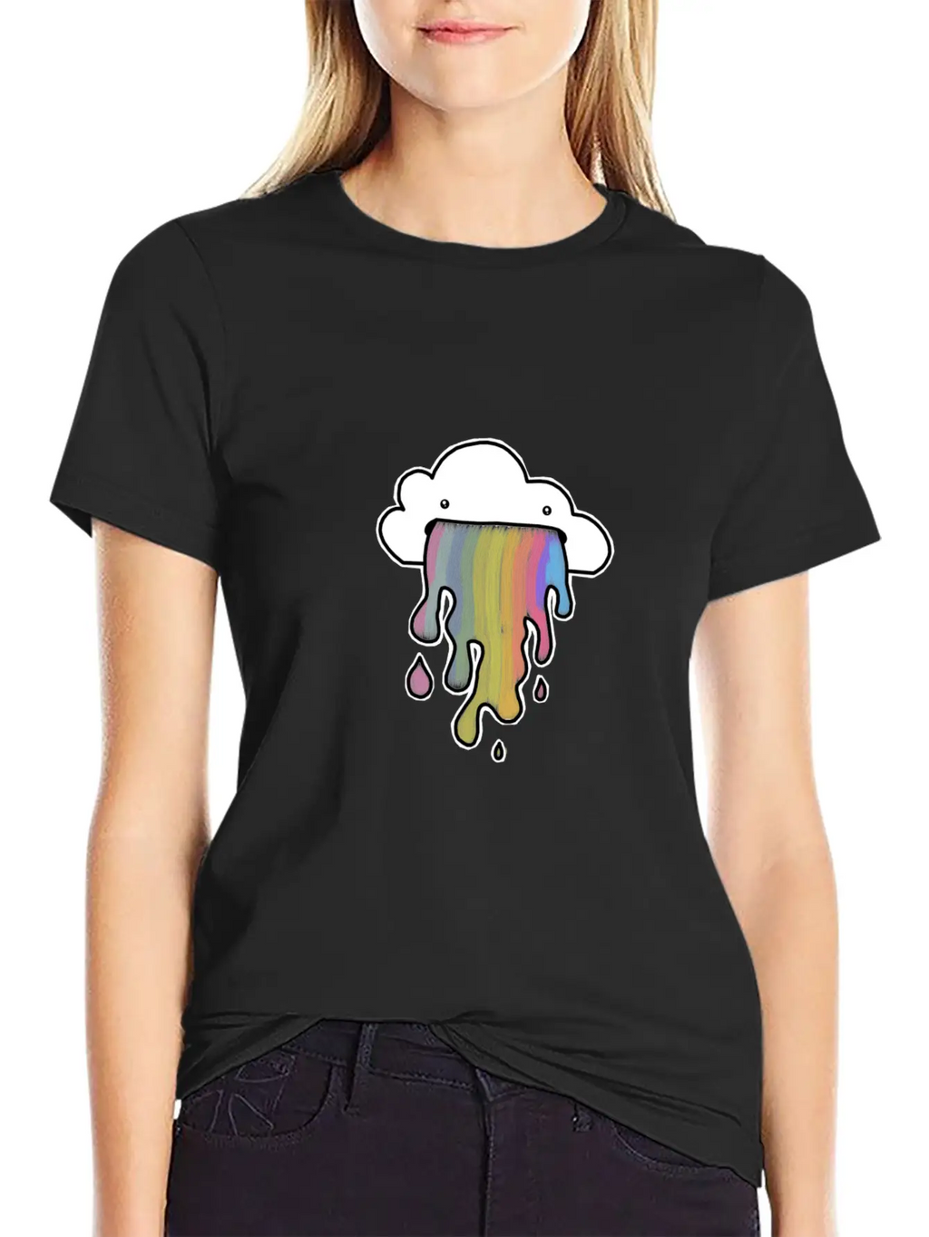 Funny Cloud Stylish Everyday T-Shirt – Unisex Basic Cotton Tee
