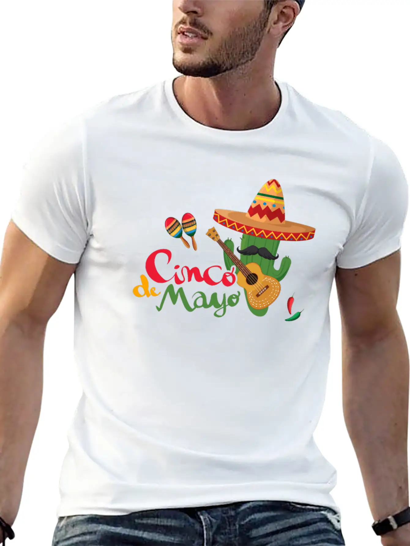 Funny Costume For Cinco De Mayo In Mexico Classic Cotton Tee – Unisex Comfort For Any Season