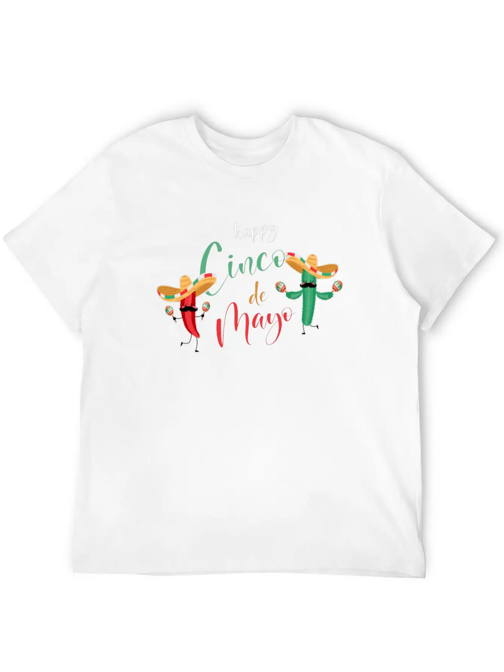 Funny Costume For Cinco De Mayo In Mexico Essential Cotton Tee For Daily Outfits – Unisex Style