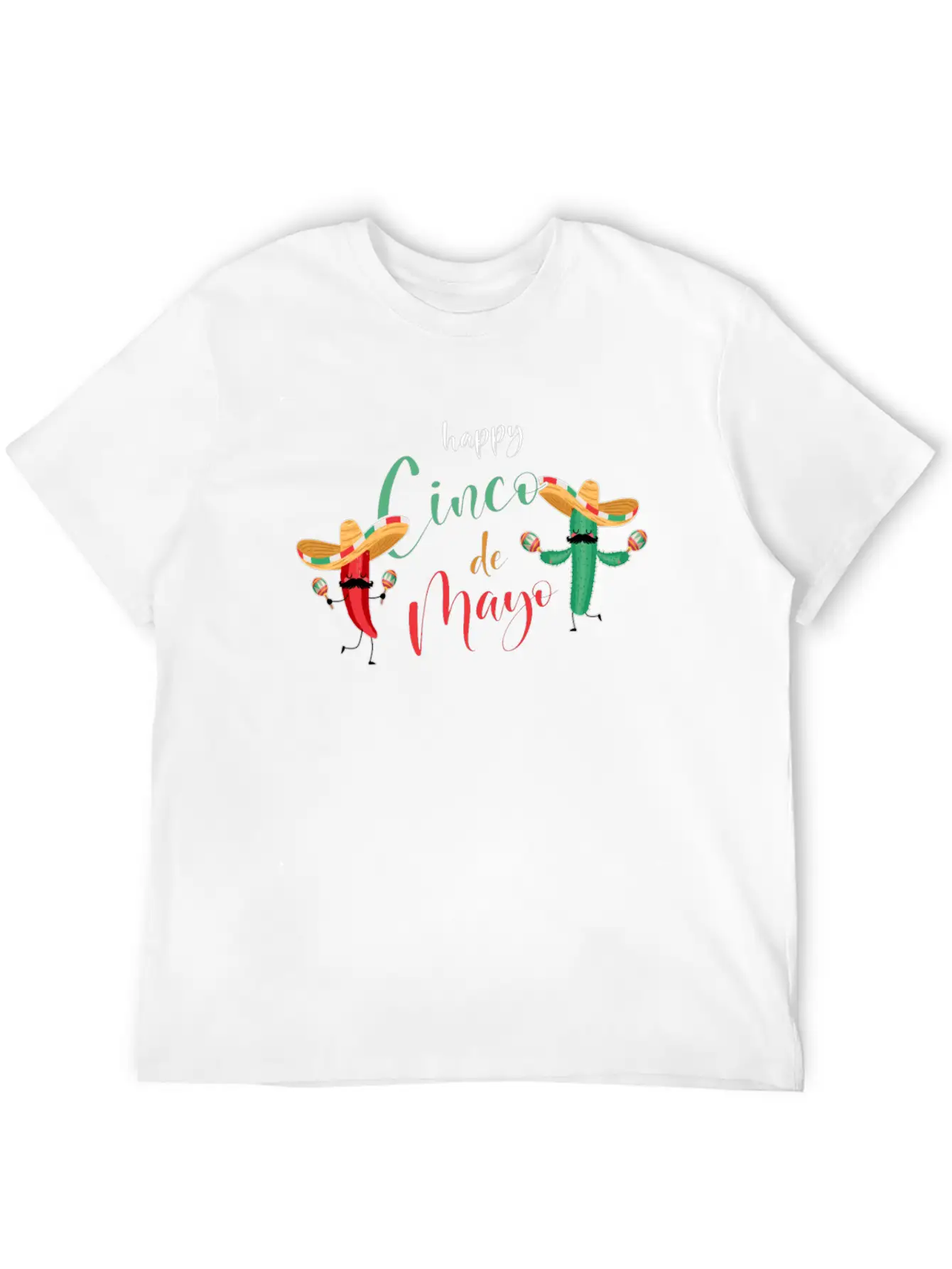 Funny Costume For Cinco De Mayo In Mexico Essential Cotton Tee For Daily Outfits – Unisex Style