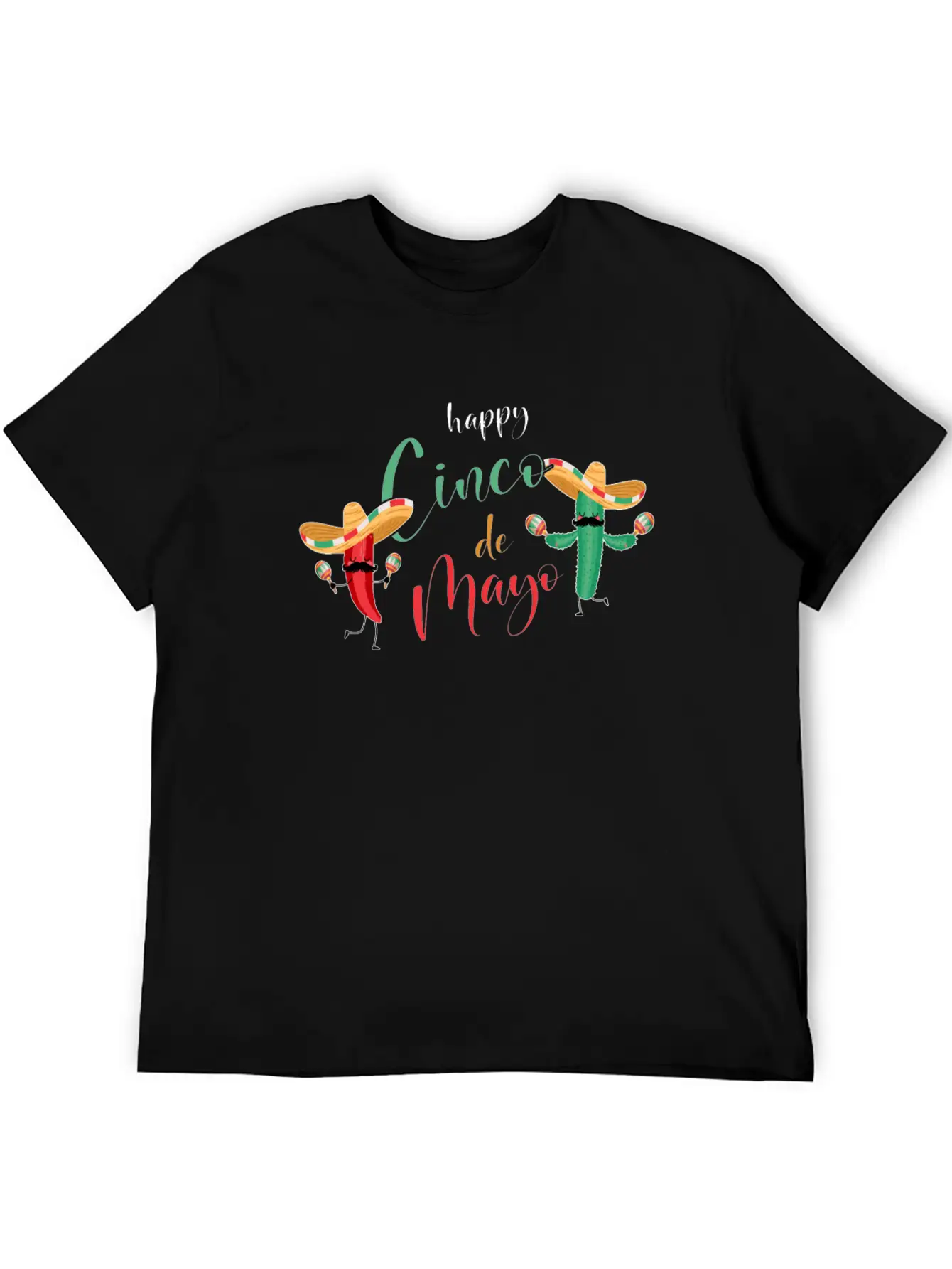 Funny Costume For Cinco De Mayo In Mexico Essential Cotton Tee For Daily Outfits – Unisex Style